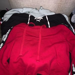Cropped hoodies